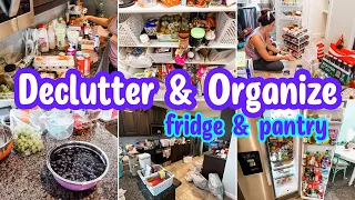 *MAJOR* DECLUTTER AND ORGANIZE | PANTRY & FRIDGE DECLUTTER | EXTREME CLEANING MOTIVATION 2022