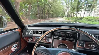 76 Cadillac Fleetwood Driving