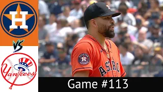 Astros VS Yankees Condensed Game 8/6/23