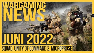 News zum Thema Wargaming, Hardcore-Strategie und Taktik-Shooter JUNI 2022