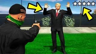 МОЖНО ли ОГРАБИТЬ ПРЕЗИДЕНТА в GTA 5?! Что ПРОИЗОЙДЕТ?!