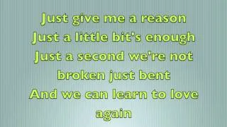 Pink ft Nate Ruess-Just Give Me A Reason-Lyrics(MJ1 Cover)