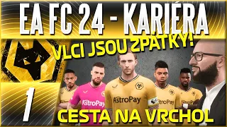 Start Kariéry! Vracím se k Wolves! Novinky a Změny v Kariéře? #1 | EA FC 24 / FIFA 24 CZ Let's Play