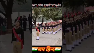 NCC GIRL CADET COMMANDER #ncc #ncctraining #ytviral #shorts#army