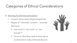 Teaching Ethics in Research Methods