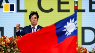 William Lai sworn in as new Taiwan leader amid pledge to keep status quo across the strait