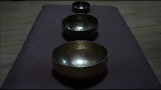 치유의 주파수 432HZ 싱잉볼과 귀뚜라미 소리 Cricket sound and singing bowls,Healing frequency,chakra,meditation,Zen