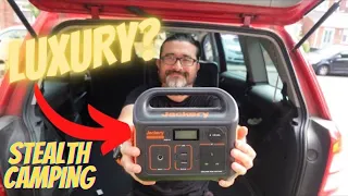 WHY I BOUGHT a Jackery Explorer 240 for Stealth Car Camping in my Zafira Micro Camper