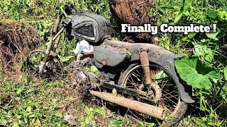 Restoration 1968 Honda Benly CD50 Abandoned - Engine Repair & Assembly | Finally Complete !