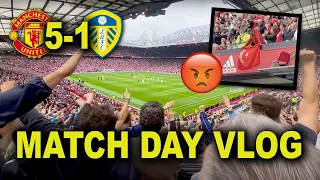 MATCHDAY VLOG | MAN UTD 5-1 LEEDS UTD 😩