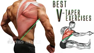 How to get a WIDER Back FAST | 8 Effective Exercises (V-TAPER WORKOUT!)