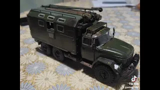 ЗИЛ 131 от icm. Масштаб 1/35