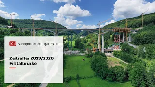 Filstalbrücke – Zeitrafferfilm 2019/2020