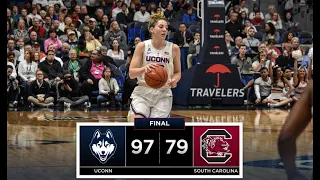 UConn Women's Basketball Highlights v. South Carolina 02/12/2019