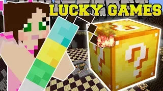 Minecraft: DYNAMITE EXPLOSIVE CHALLENGE GAMES - Lucky Block Mod - Modded Mini-Game