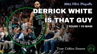 Derrick White was Outstanding in the First Round of the Playoffs | Highlights (May 3, 2024)