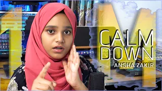 Calm Down Cover By Ansha Zakir | Rema | Selena Gomez | Tiktok Trending