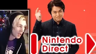 xQc Reacts to the Nintendo Direct Live Stream 2-13-2019