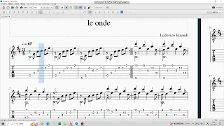 Le Onde（finger style guitar）Ludovico Einaudi