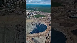 La mina de diamante más grande del mundo 🤔💎 #shorts