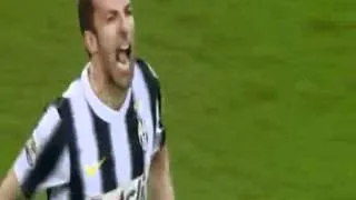 Juventus-Lazio 2-1 Alex Del Piero Fa Esplodere "Juventus Stadium"