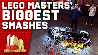 All the biggest smashes to ever happen on LEGO Masters! | LEGO Masters Australia