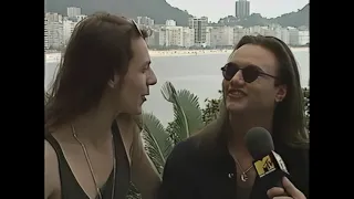 Queensryche - Interview #2 At Rock In Rio 1991 (Headbangers Ball Full HD Remastered Video)