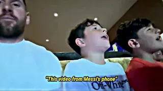 Messi records his sons enjoying Ed Sheeran before heading to Paris for Ballon d'Or ceremony 🏆🐐🇦🇷