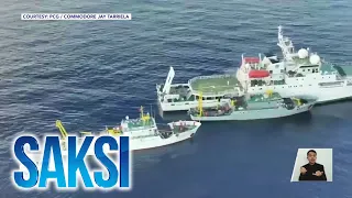19 na barko ng China, namataang nakabantay sa Panatag Shoal... (May 15, 2024 report) | Saksi