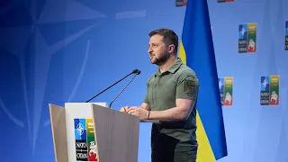 Зустріч Володимира Зеленського з представниками ЗМІ за підсумками Саміту НАТО 12.07.2023