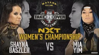 WWE 2K19: Shayna Baszler Vs. Mia Yim NXT Women's Championship!!