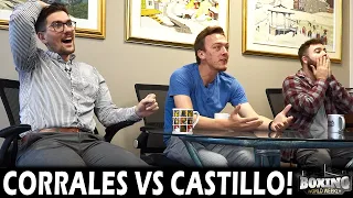 BEST FIGHT EVER! | Corrales vs. Castillo 1 | BWW Office Reactions