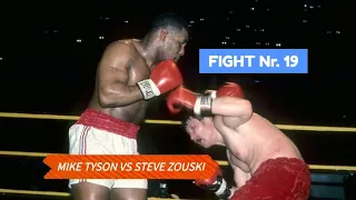 MIKE TYSON VS STEVE ZOUSKI. FIGHT Nr. 19.  10.03.1986.