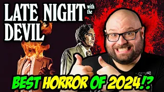 Late Night With The Devil (2024) Movie Review | Blood Splattered Vlog