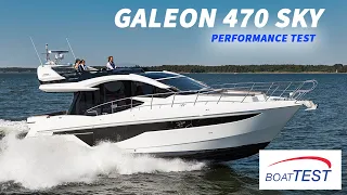 Galeon 470 Sky (2020) - Test Video