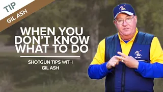 When You Don't Know What to Do | Shotgun Tips with Gil Ash