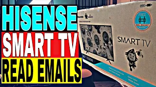 How to read EMAILS on smart TV Hisense 40 inches full HD smart tv 40E5600