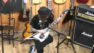 Alexi Laiho plays "In Your Face"