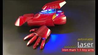Iron Man Wearable Arm,Details, Function Display 200417