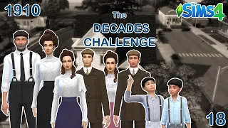The Sims 4 Decades Challenge (1910)|| Ep. 18: More War & An Engagement!!