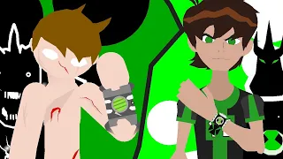 Stick Nodes Animation | Ben 10 ov Vs Ben 10 Carnitrix #SpinjitzuMasters #sticknodescollab