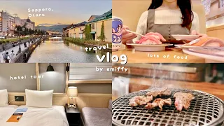 JAPAN trip vlog｜ Hokkaido, Sapporo, Otaru🏃‍♀️lots of food🍣, sightseeing, hotel towr