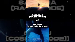 Saitama vs Garou (All Forms)