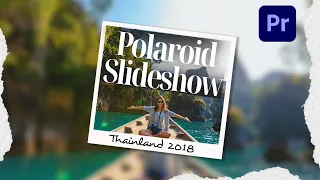 Polaroid Slideshow Effect in Premiere Pro (Tutorial/How to)