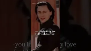 POV Loki and you were so in love