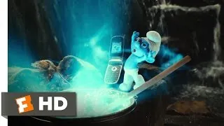 The Smurfs (2011) - The Blue Moon Scene (8/10) | Movieclips