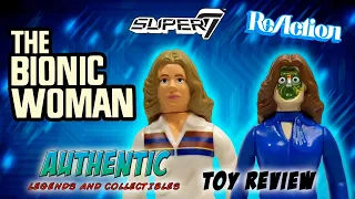 The Bionic Woman Super7 ReAction action figures Toy Review