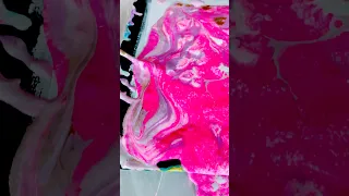 💕Может ли картина жидким акрилом не получиться? #флюидарт #fluidart Как считаете?