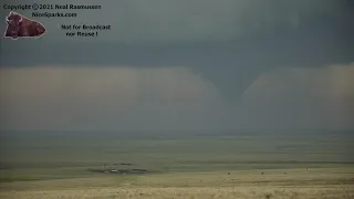 New Mexico Tornado! June 12th, 2021 East of Las Vegas NM