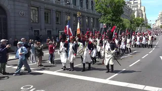 Fiestas del 2 de Mayo Madrid 2024: Desfile-Recreación de tropas napoleónicas, británicas y españolas